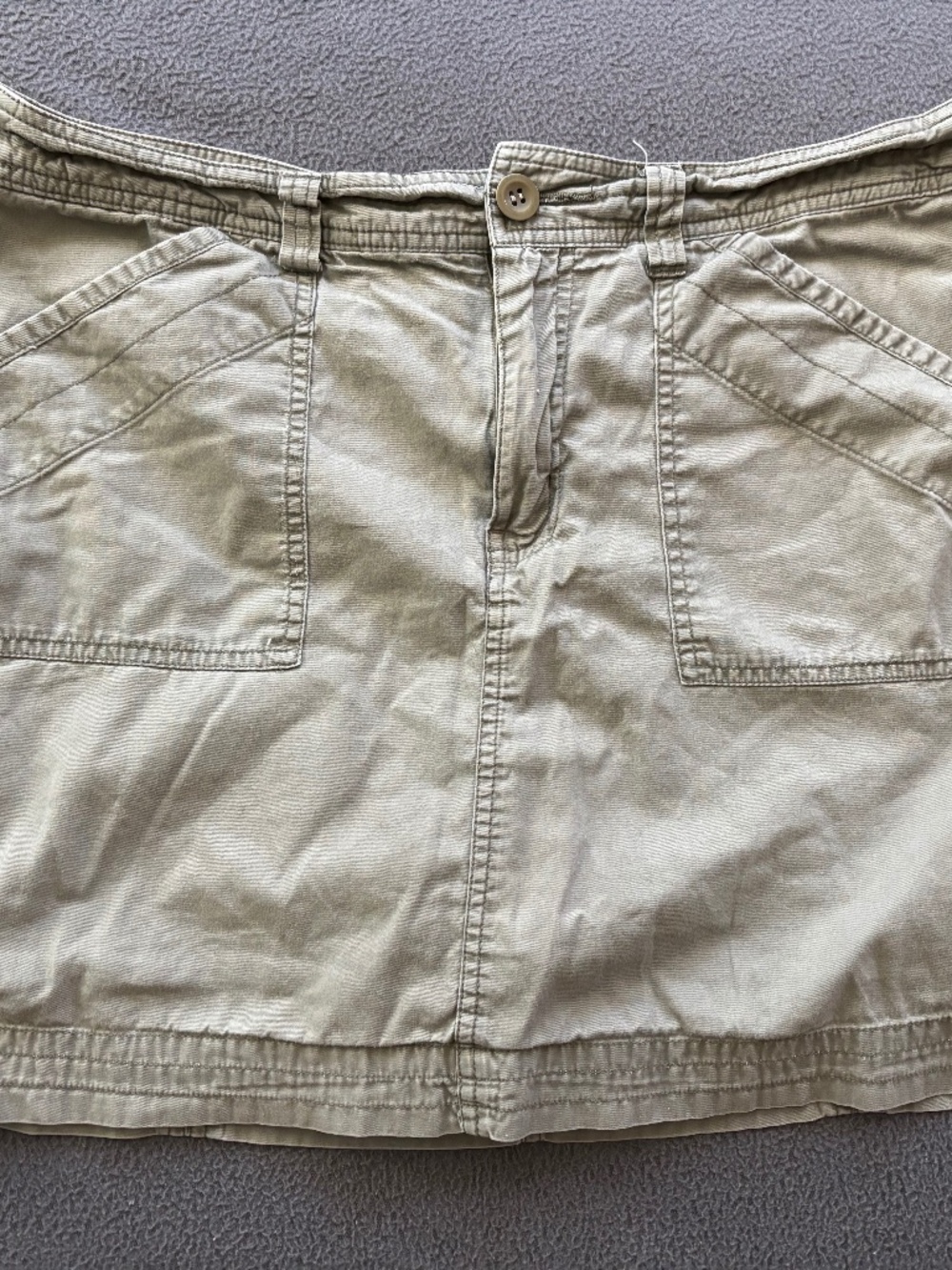 Sonoma woman’s green mini skirt